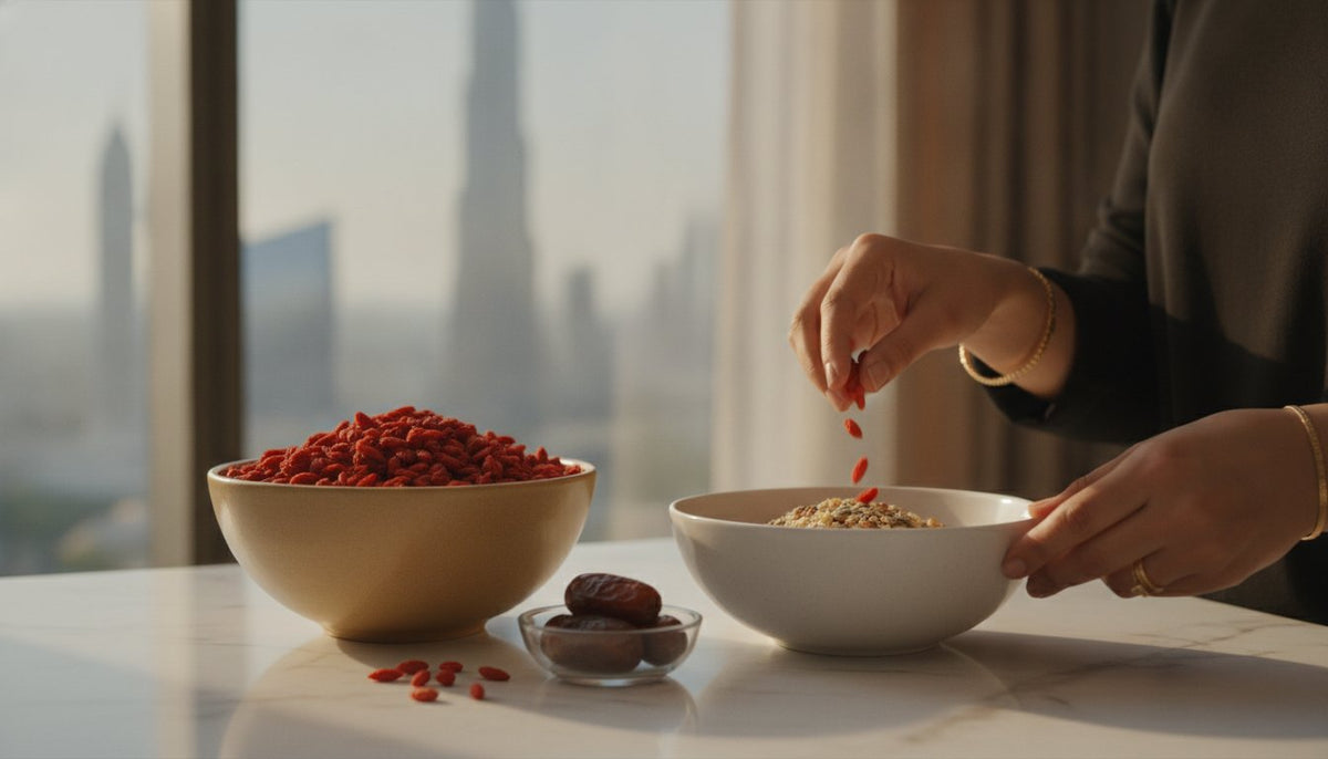 Goji Berry Guide 2026: Benefits, Uses, and Wellness in the UAE